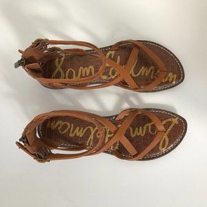 Sam Edelman Gallagher - Gladiator Sandals , Saddle - Size 9.5